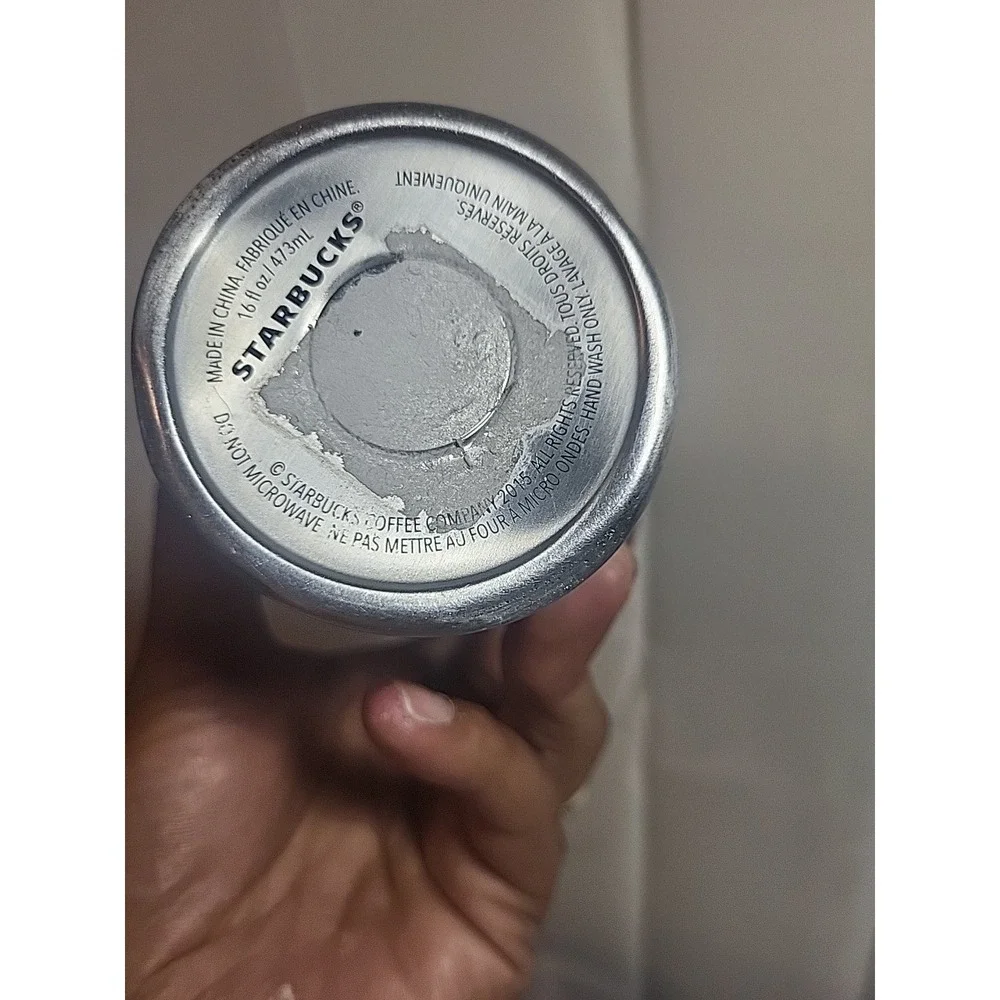 2015‎ Stainless Steel Starbucks 16oz Tumblr With Lid